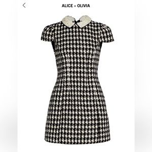 Alice Olivia Tweed dress